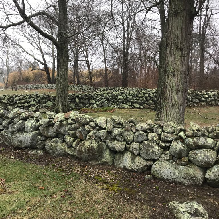 Chilling Stones, New England fieldstone