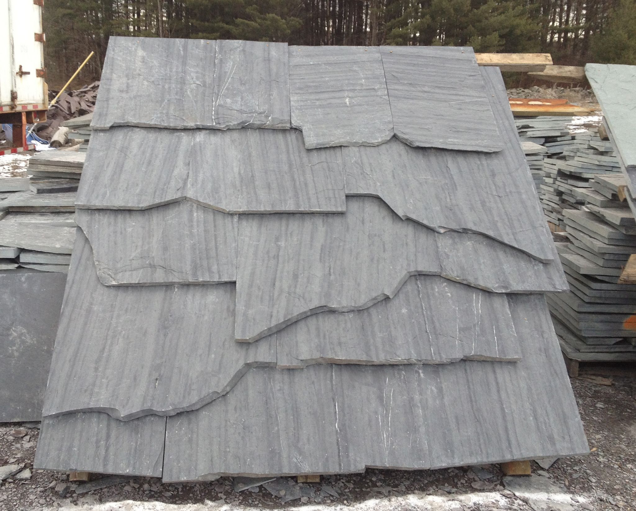 Vermont Slate Striated Gray - Roof Shingles