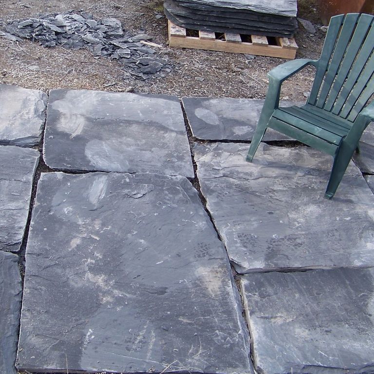 Vermont Slate Striated Gray - Oversized Pavers