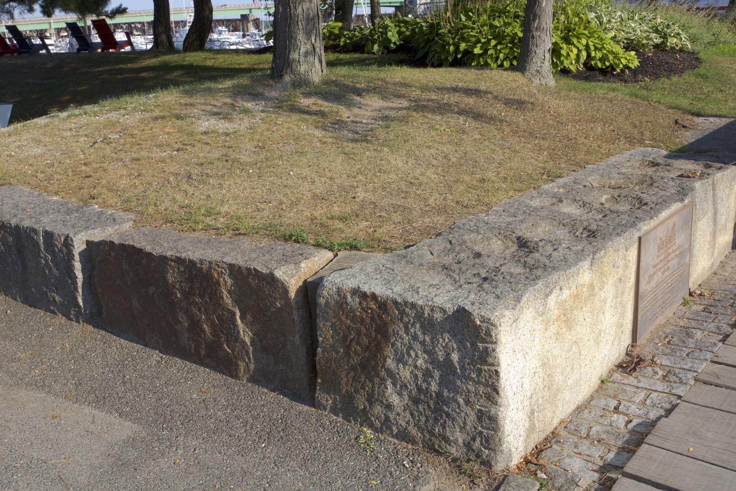 Reclaimed Granite Bridge Blocks - Retaining Walls