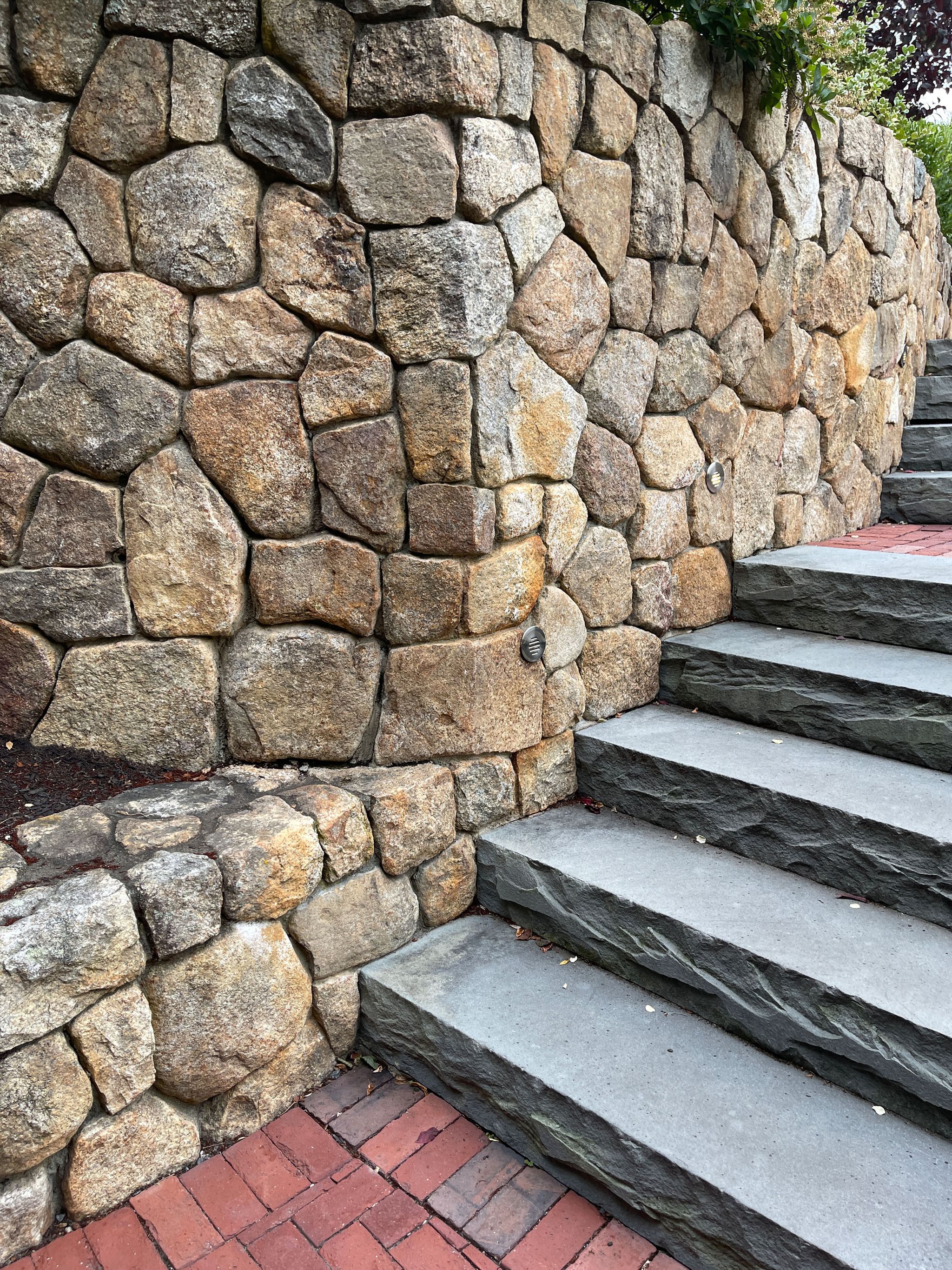 Chilling Stones, New England fieldstone