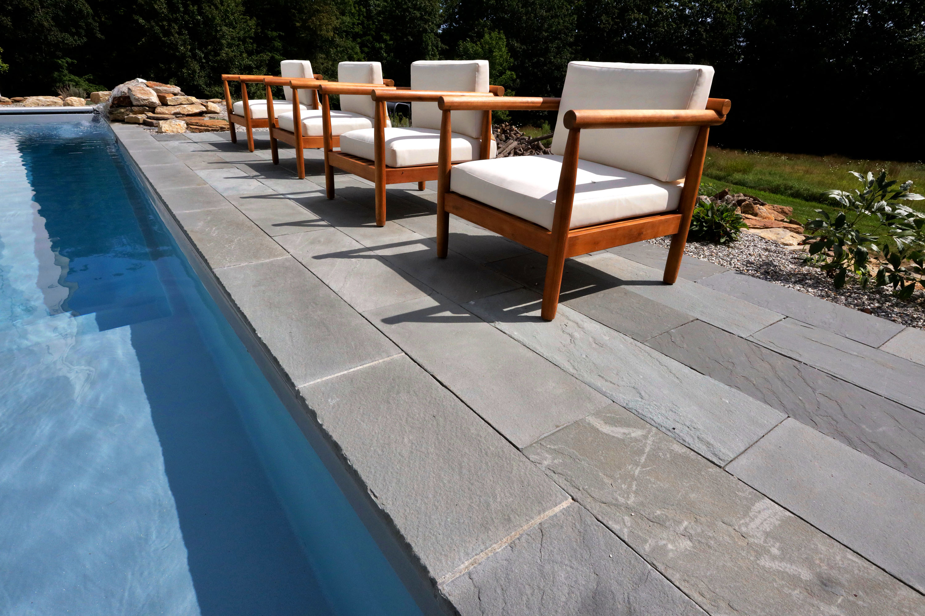 Bluestone Natural Cleft Blue/Gray - Pool Coping