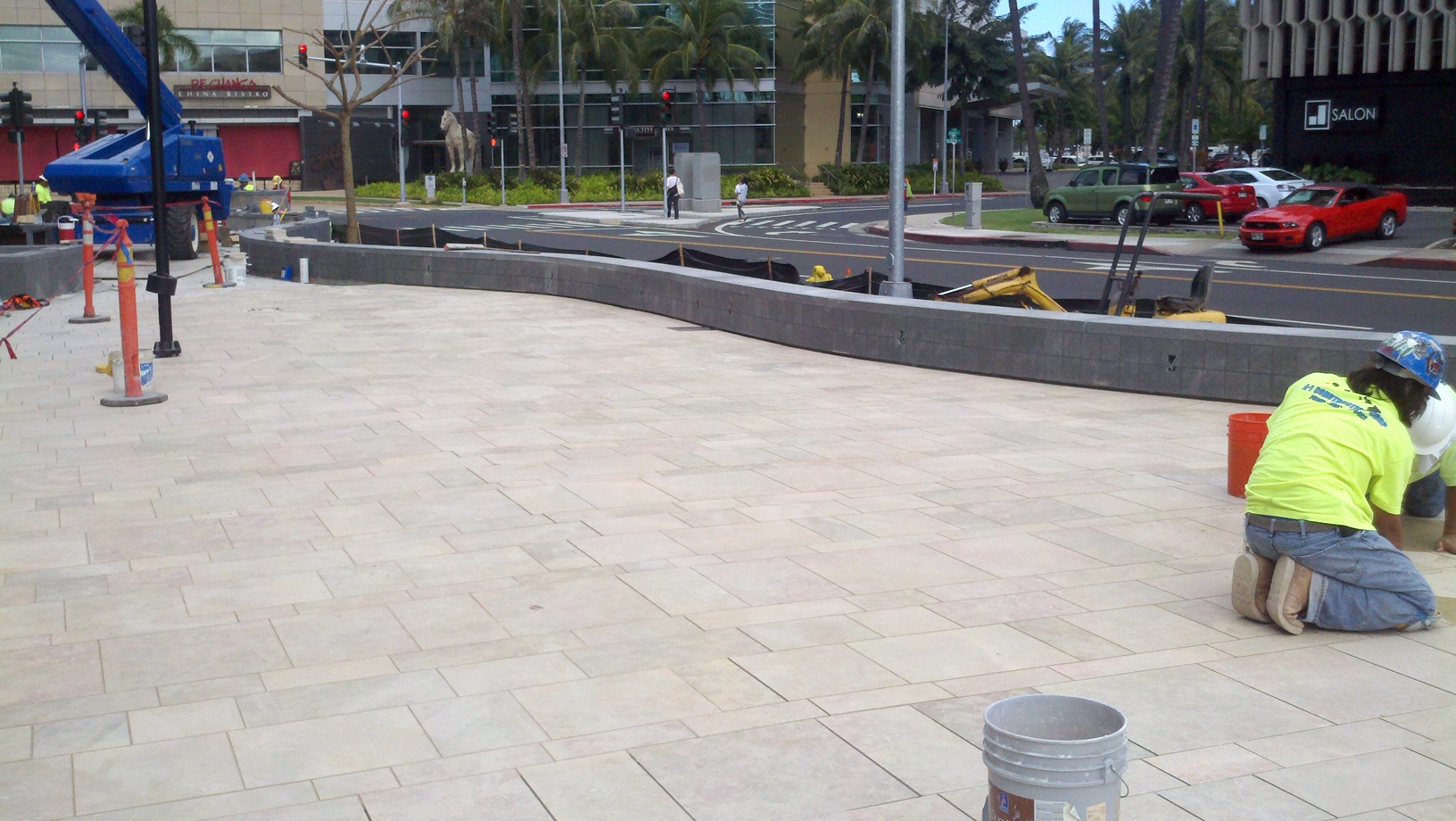 Cenia Beige Limestone Pool Deck Pavers